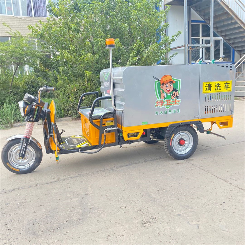 重庆电动高压冲洗车CX700A（不锈钢箱体）